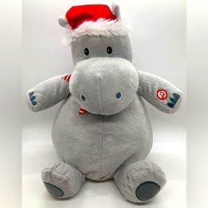 Hallmark Plush 2019 "I Want A Hippopotamus For Christmas" Sings And Works Great